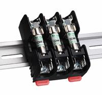 Littelfuse Midget Size DIN-Releasable Fuse Block, L600M-DINR Series